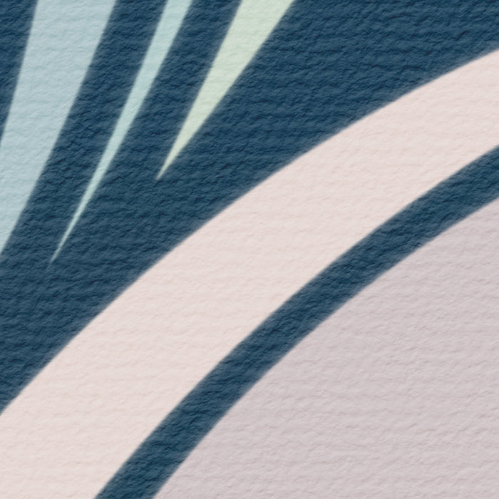 Komar NEU | Digitaldruck Vlies Fototapete - Gentle Waves - Größe 250 x 250 cm