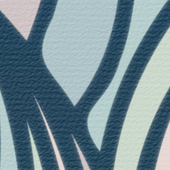 Komar NEU | Digitaldruck Vlies Fototapete - Gentle Waves - Größe 250 x 250 cm