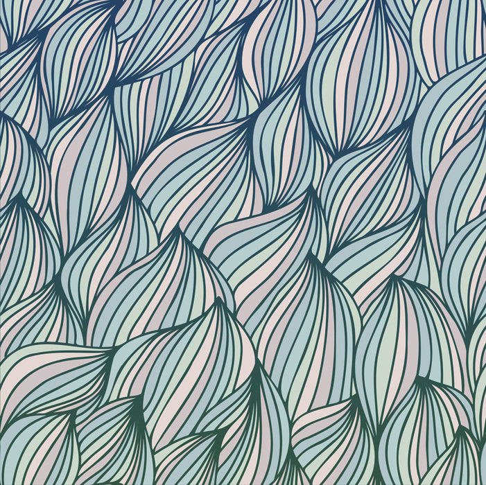 Digitaldruck Vlies Fototapete | Gentle Waves | 250 x 250 cm