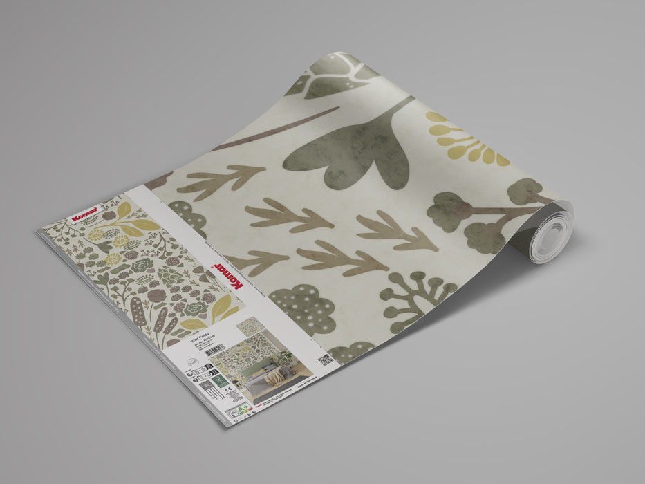 Komar NEU | Digitaldruck Vlies Fototapete - Wild Fields - Größe 250 x 250 cm