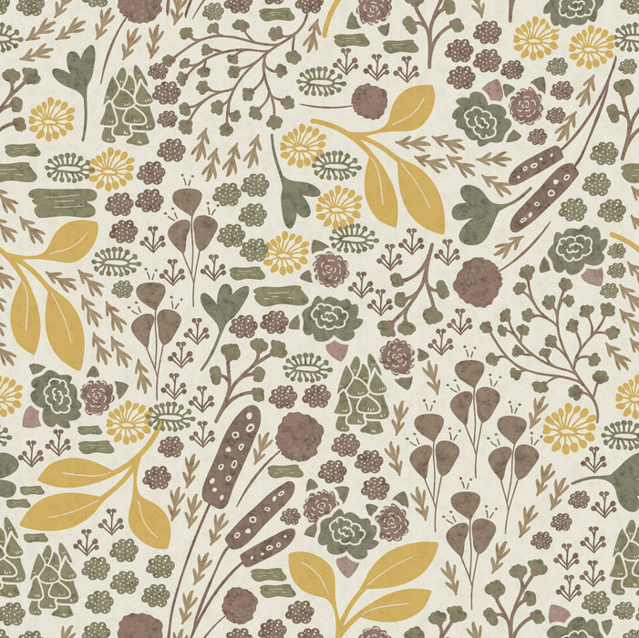 Komar NEU | Digitaldruck Vlies Fototapete - Wild Fields - Größe 250 x 250 cm