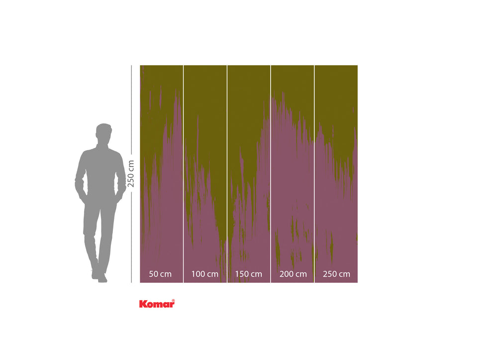 Komar NEU | Digitaldruck Vlies Fototapete - Colour Fusion - Größe 250 x 250 cm