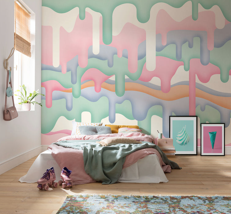 Digitaldruck Vlies Fototapete | Melt | 300 x 250 cm