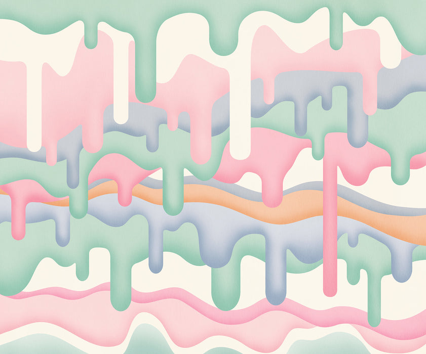Digitaldruck Vlies Fototapete | Melt | 300 x 250 cm
