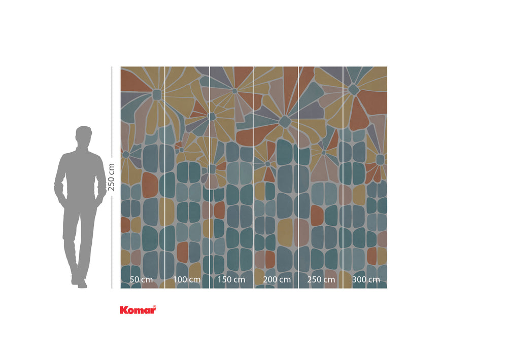 Komar NEU | Digitaldruck Vlies Fototapete - Garden Dream - Größe 300 x 250 cm