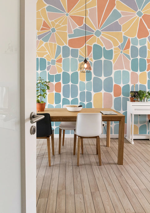 Komar NEU | Digitaldruck Vlies Fototapete - Garden Dream - Größe 300 x 250 cm