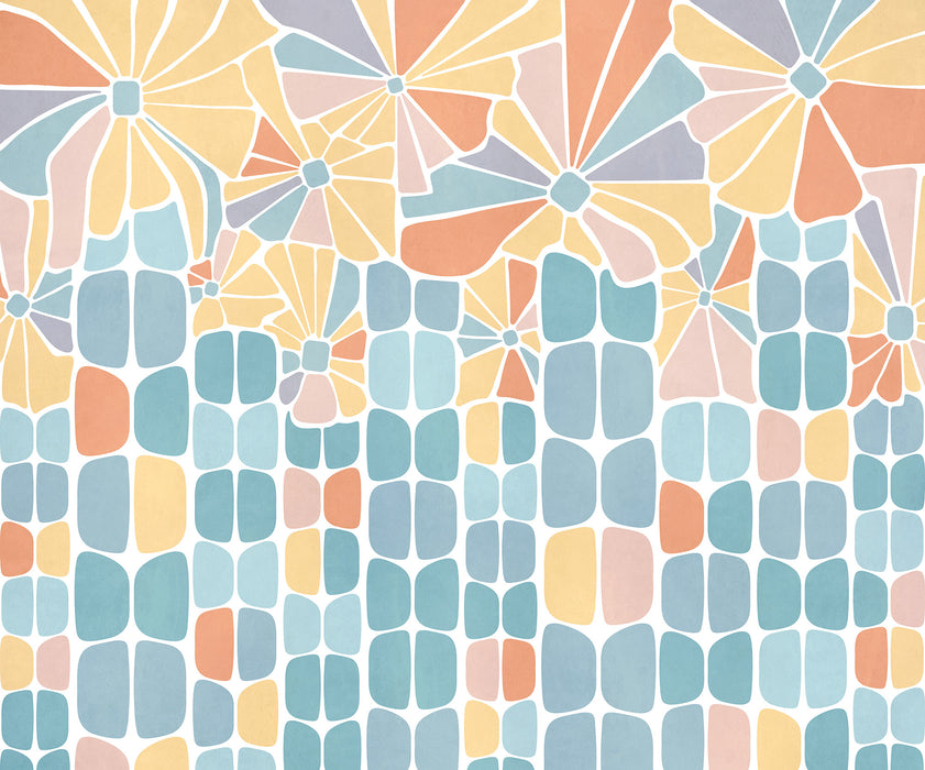 Komar NEU | Digitaldruck Vlies Fototapete - Garden Dream - Größe 300 x 250 cm