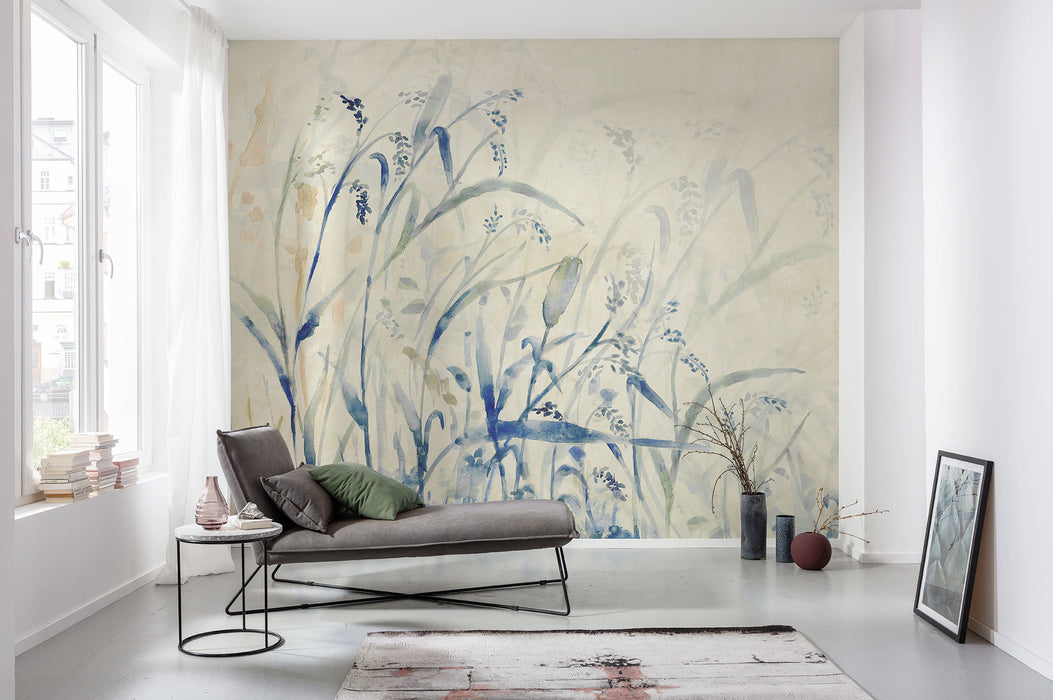 Digitaldruck Vlies Fototapete | Aquarel | Field | 300 x 250 cm