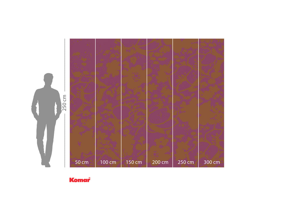 Komar NEU | Digitaldruck Vlies Fototapete - 1974 - Größe 300 x 250 cm