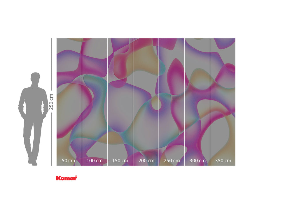 Komar NEU | Digitaldruck Vlies Fototapete - Flowrider - Größe 350 x 250 cm