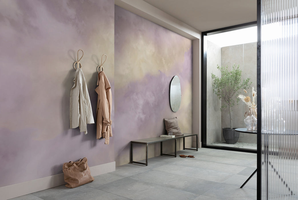 Digitaldruck Vlies Fototapete | Lavender Clouds | 350 x 250 cm