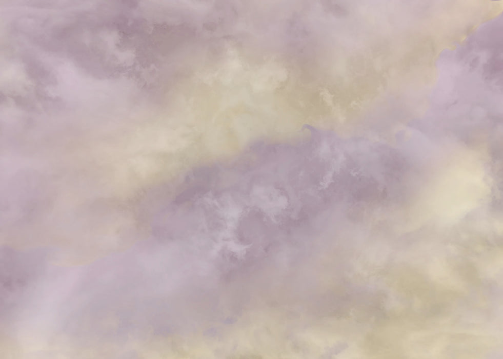 Komar NEU | Digitaldruck Vlies Fototapete - Lavender Clouds - Größe 350 x 250 cm