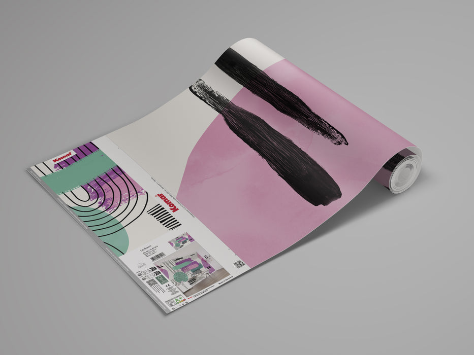 Komar NEU | Digitaldruck Vlies Fototapete - La Boum - Größe 350 x 250 cm