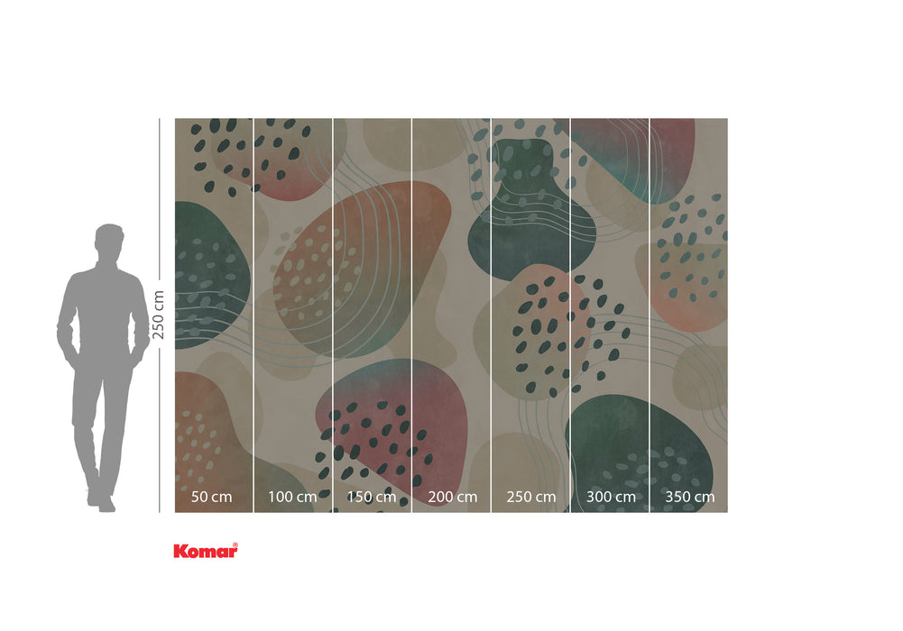 Komar NEU | Digitaldruck Vlies Fototapete - Bohorama - Größe 350 x 250 cm