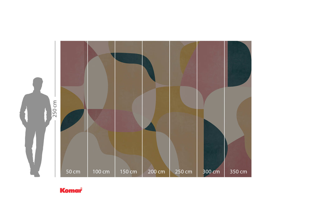 Komar NEU | Digitaldruck Vlies Fototapete - Baby Girl - Größe 350 x 250 cm