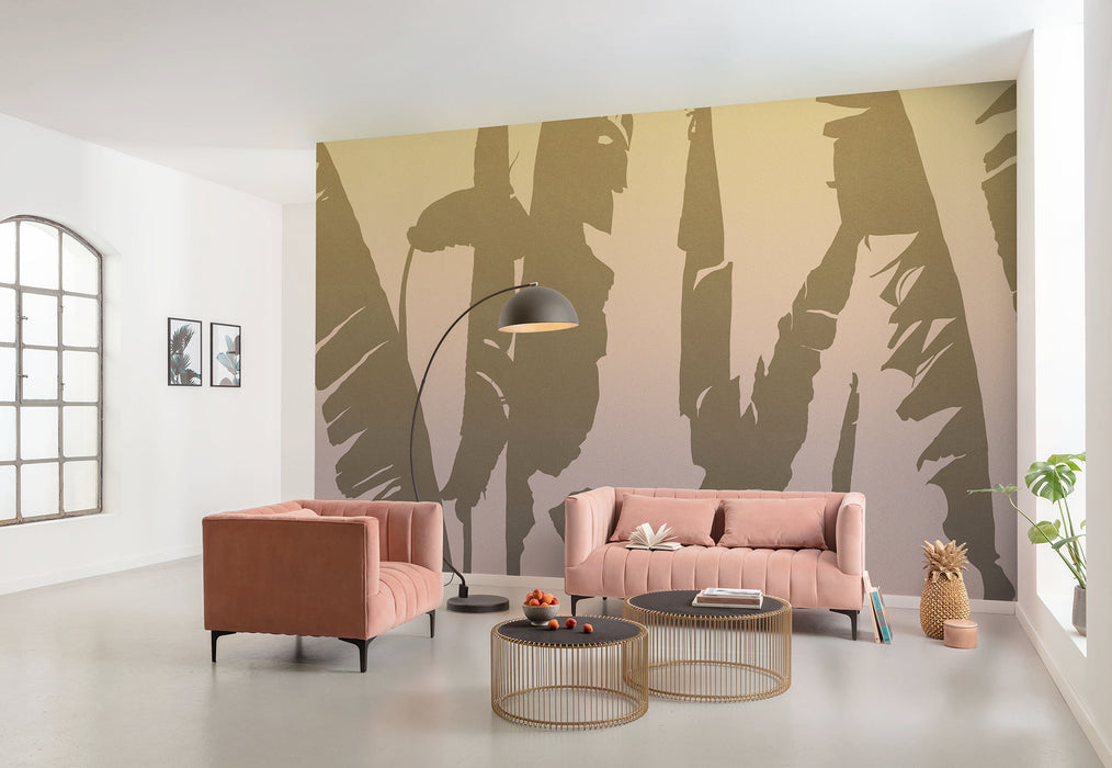 Komar NEU | Digitaldruck Vlies Fototapete - Bahama Bananas - Größe 350 x 250 cm