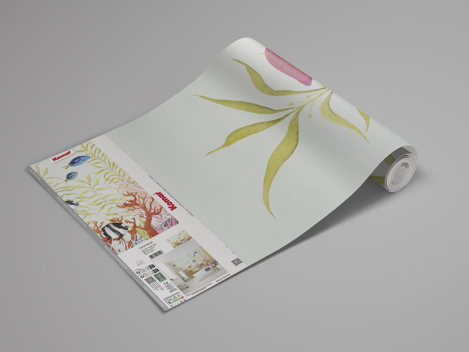 Komar NEU | Digitaldruck Vlies Fototapete - Coral World - Größe 350 x 250 cm