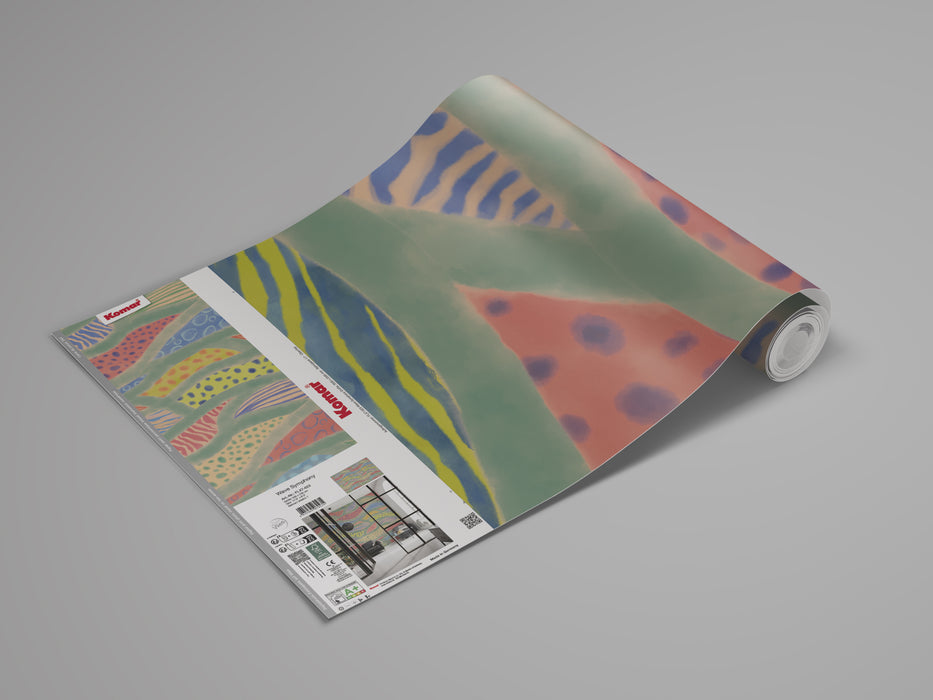 Komar NEU | Digitaldruck Vlies Fototapete - Wave Symphony - Größe 350 x 250 cm