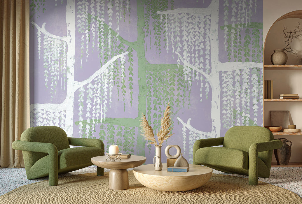 Digitaldruck Vlies Fototapete | Crazy Willow | 350 x 250 cm