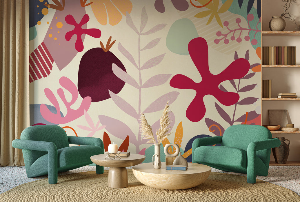 Digitaldruck Vlies Fototapete | Happy Corals | 350 x 250 cm