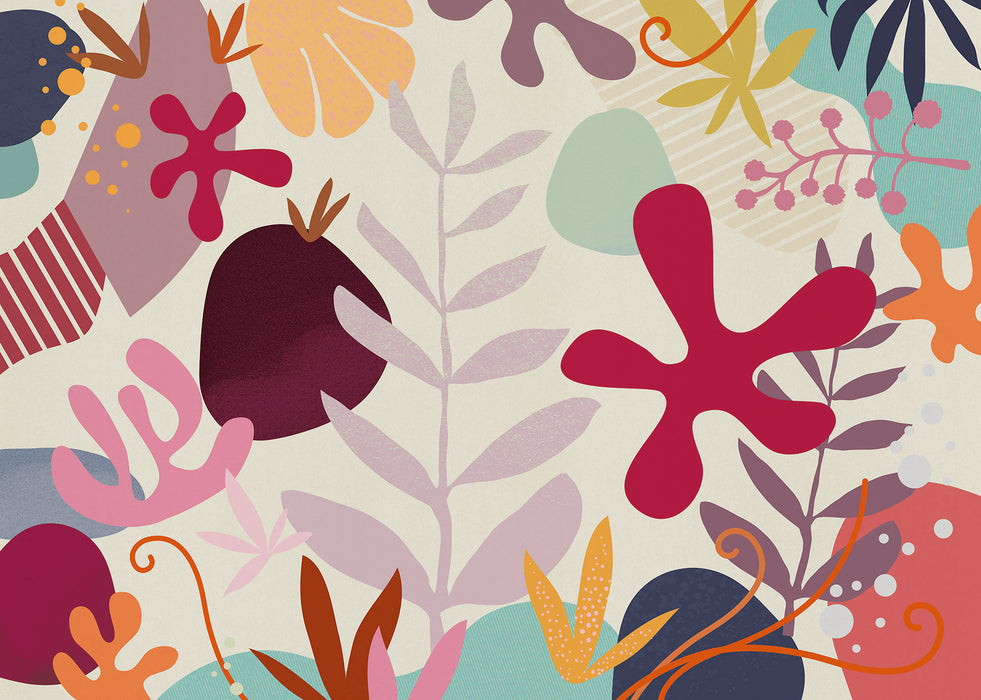 Digitaldruck Vlies Fototapete | Happy Corals | 350 x 250 cm