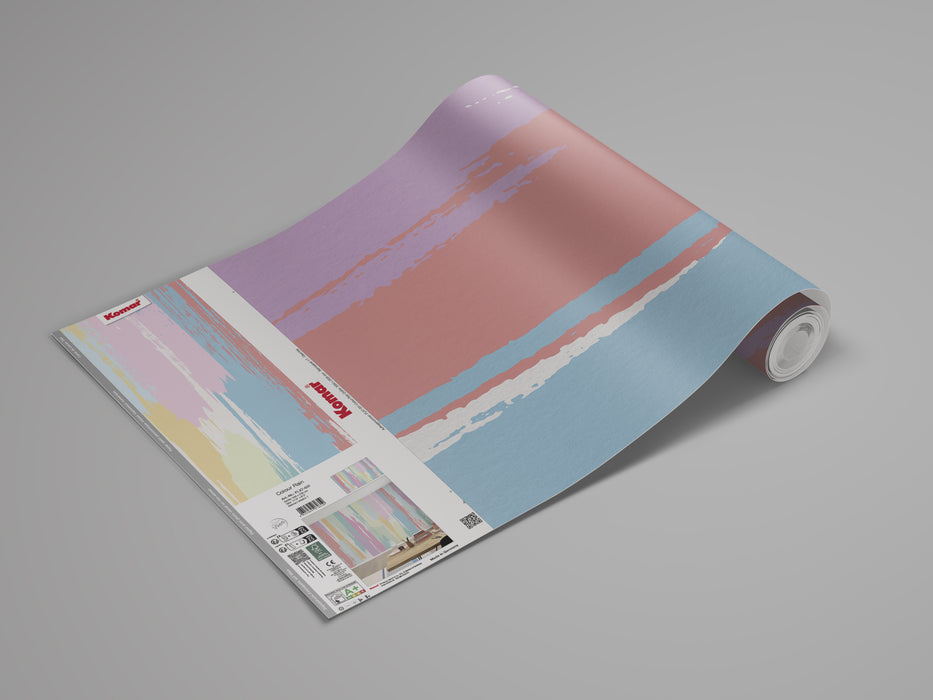 Digitaldruck Vlies Fototapete | Colour Rain | 350 x 250 cm