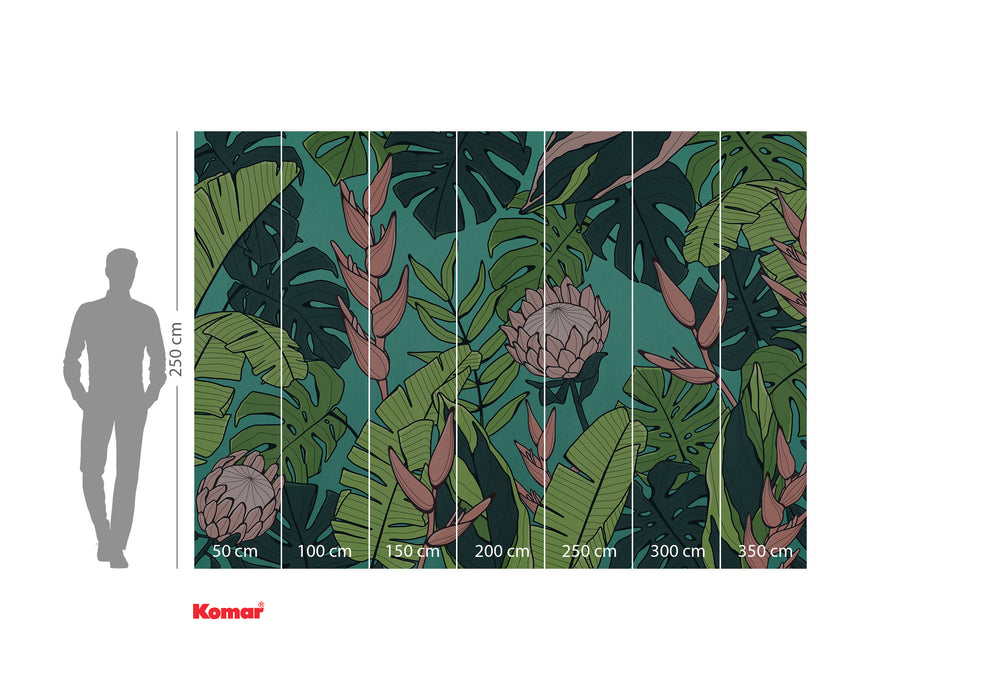 Komar NEU | Digitaldruck Vlies Fototapete - Revival - Größe 350 x 250 cm