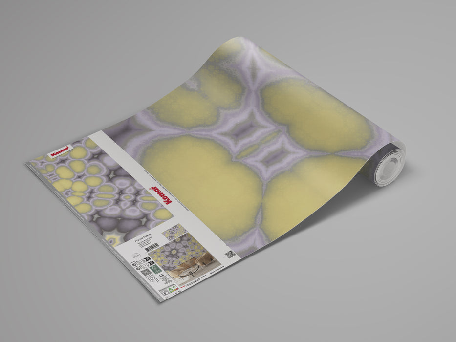 Komar NEU | Digitaldruck Vlies Fototapete - Fractal Flakes - Größe 350 x 250 cm