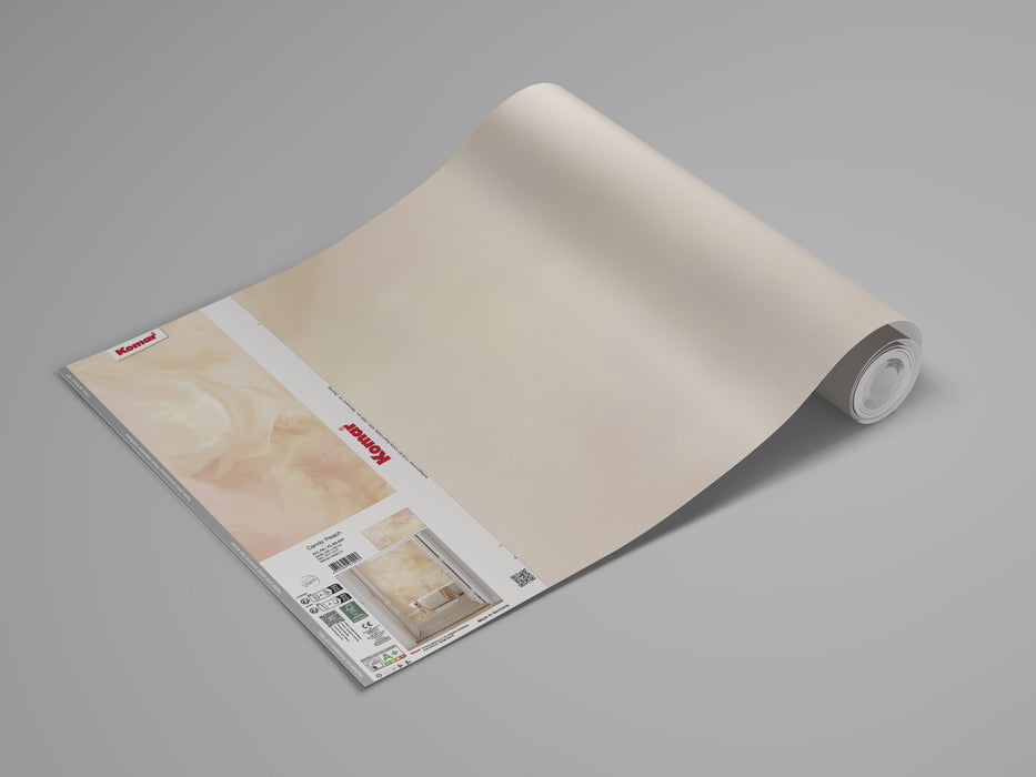 Komar NEU | Digitaldruck Vlies Fototapete - Candy Peach - Größe 400 x 250 cm