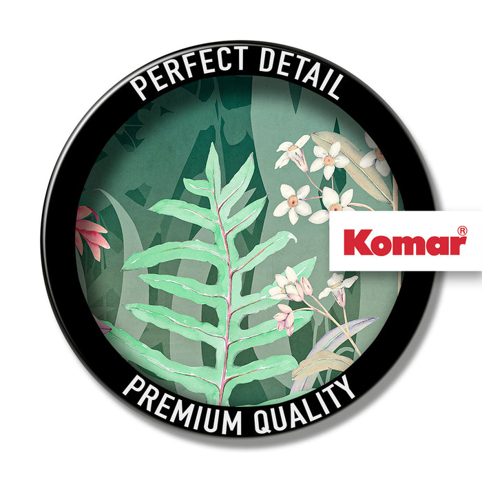 Komar NEU | Digitaldruck Vlies Fototapete - The Flower Duet - Größe 400 x 250 cm