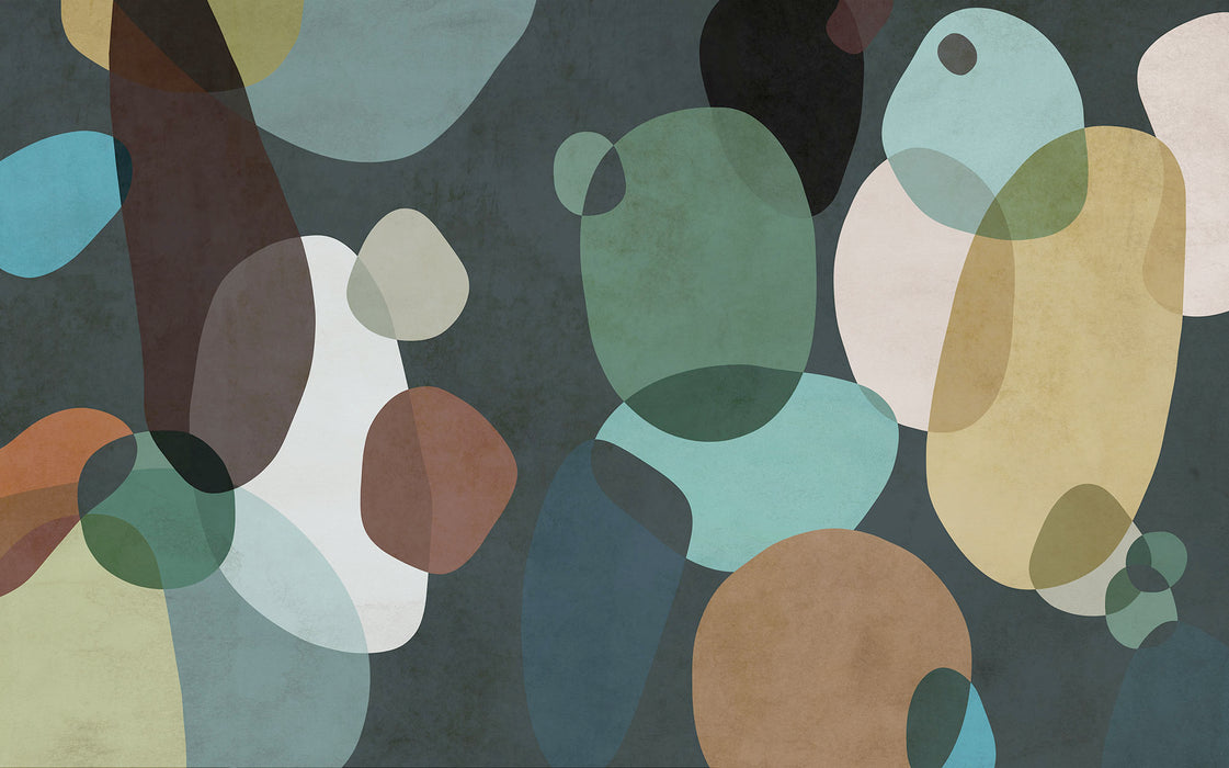 Komar NEU | Digitaldruck Vlies Fototapete - Form Symbiotic - Größe 400 x 250 cm