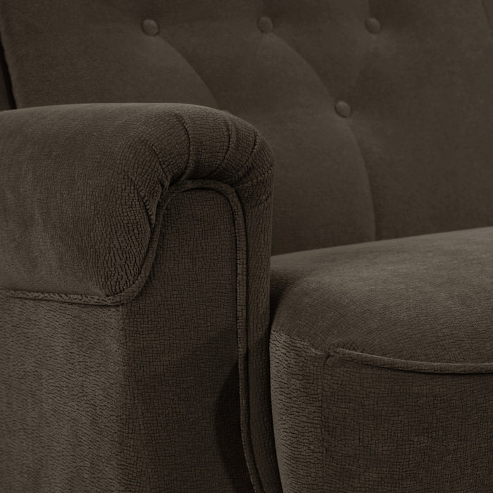 NEU Max Winzer | Freiburg | Sofa | Sofa 3-Sitzer mit Bettfunktion | Flockstoff | Füße Kunststoff Schwarz (Gleiter)