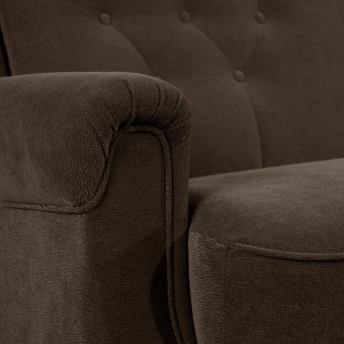 NEU Max Winzer | Freiburg | Sofa | Sofa 3-Sitzer mit Bettfunktion, Rücken unecht | Flockstoff | Füße Kunststoff Schwarz (Gleiter)