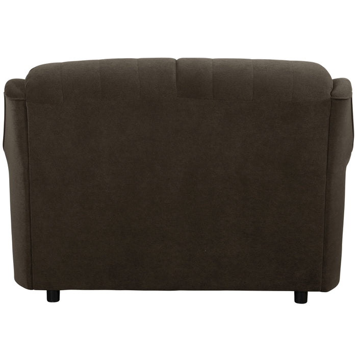 NEU Max Winzer | Freiburg | Sofa | Sofa 2-Sitzer | Flockstoff | Füße Kunststoff Schwarz (Gleiter)