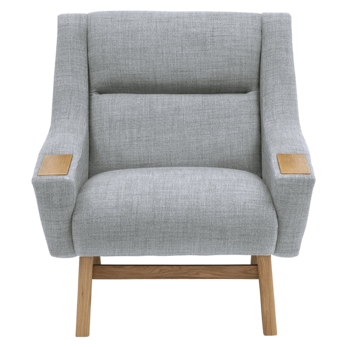 Helga | Sessel | Flachgewebe | Hellgrau