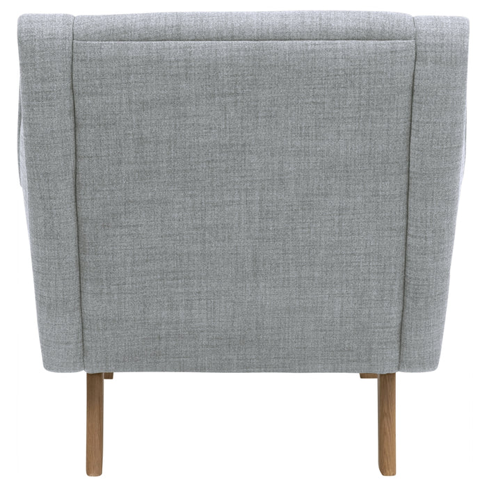 Helga | Sessel | Flachgewebe | Hellgrau