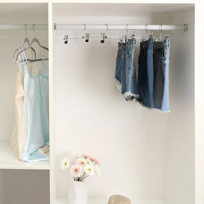 SONGMICS | Hosenbügel aus Metall 20 Stück