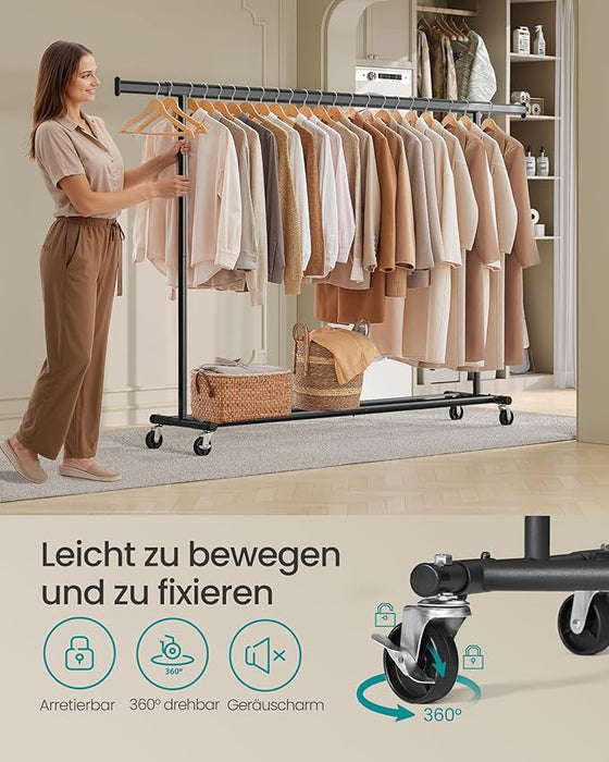 SONGMICS | SONGMICS Kleiderständer auf Rollen
