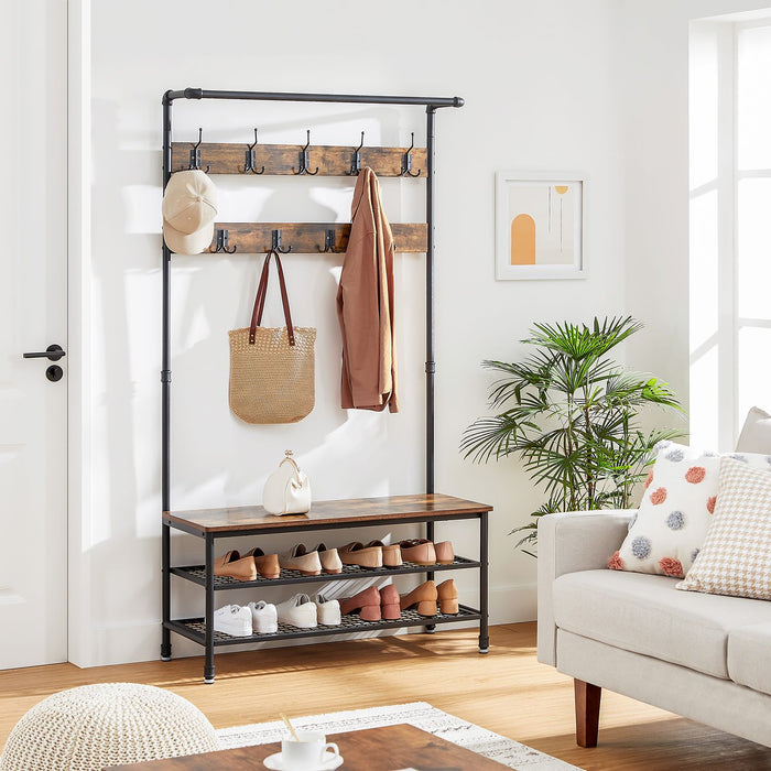 VASAGLE | Garderobenständer Wasserrohr-Design