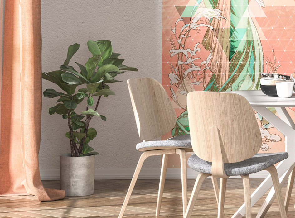 Digitaldruck Vlies Fototapete | Printemps | 100 x 280 cm