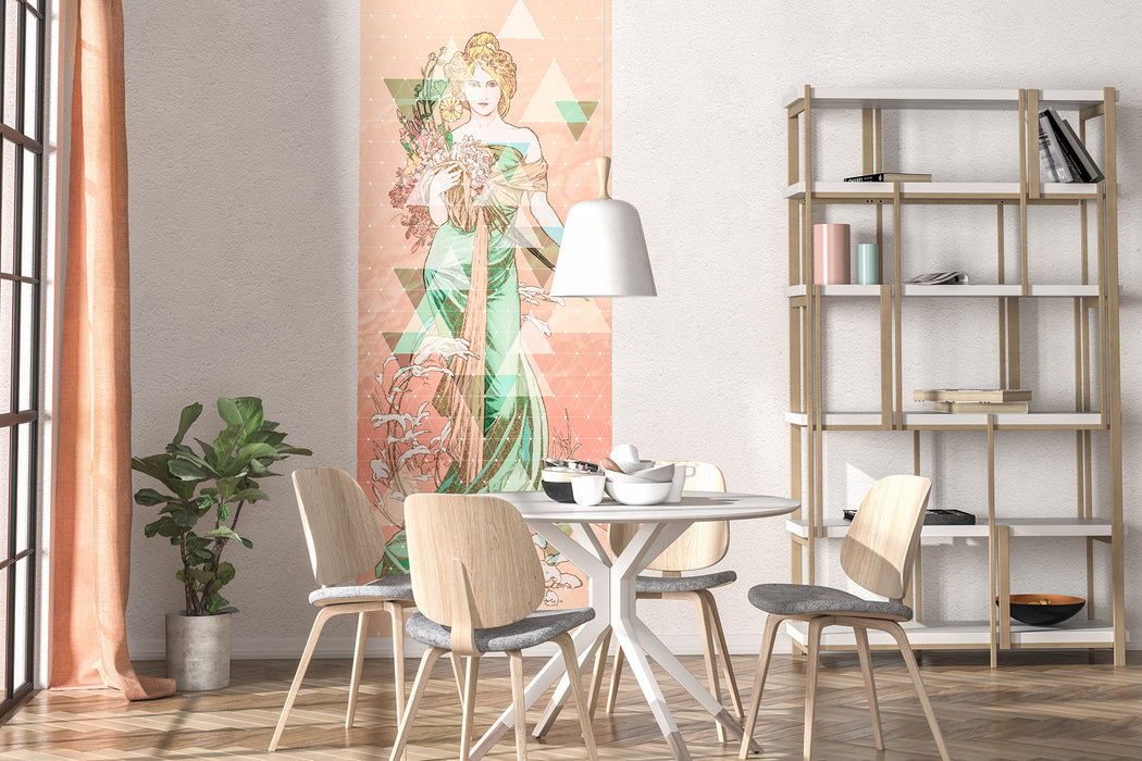 Digitaldruck Vlies Fototapete | Printemps | 100 x 280 cm