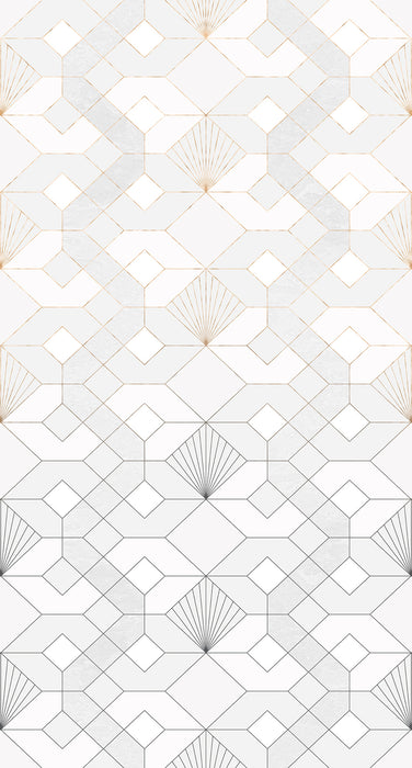 Digitaldruck Vlies Fototapete | Coquilles Blanches | 150 x 280 cm