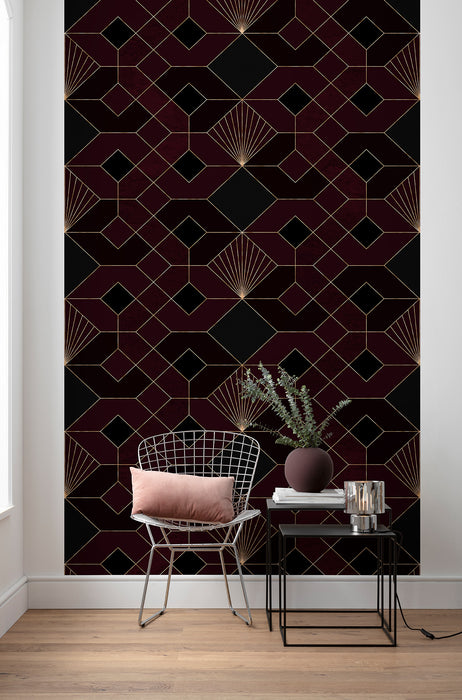 Digitaldruck Vlies Fototapete | Coquilles Rouges | 150 x 280 cm