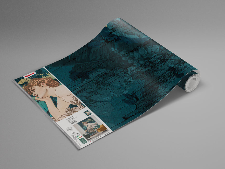 Digitaldruck Vlies Fototapete | Songes Vert | 200 x 280 cm