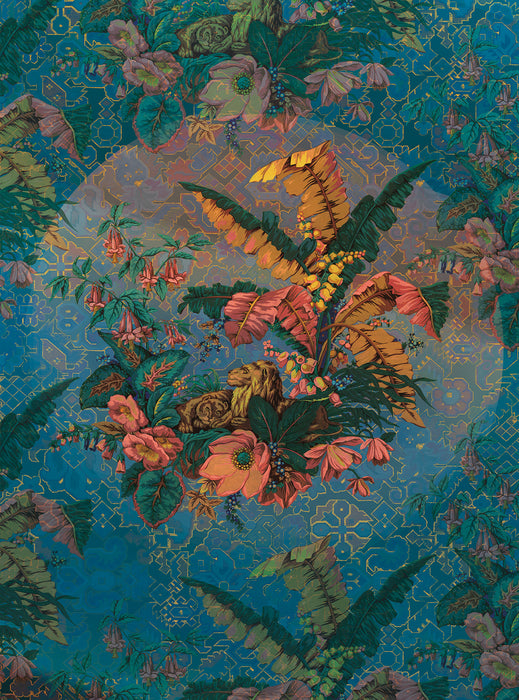 Digitaldruck Vlies Fototapete | Orient Bleu | 200 x 270 cm