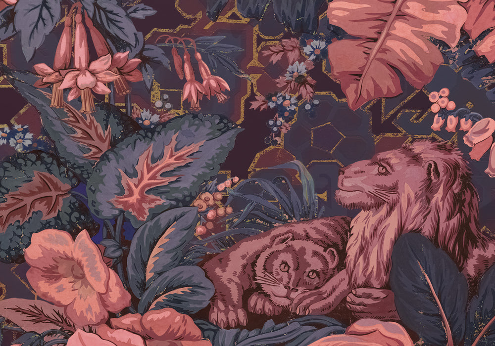 Digitaldruck Vlies Fototapete | Orient Violet | 200 x 270 cm