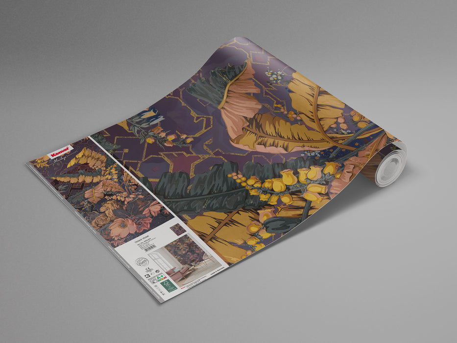Digitaldruck Vlies Fototapete | Orient Violet | 200 x 270 cm