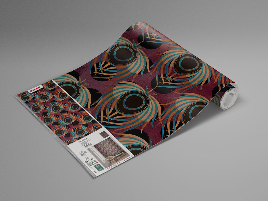 Digitaldruck Vlies Fototapete | Paon Rouge | 200 x 280 cm
