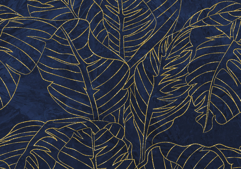 Digitaldruck Vlies Fototapete | Feuille d'Or | 200 x 280 cm