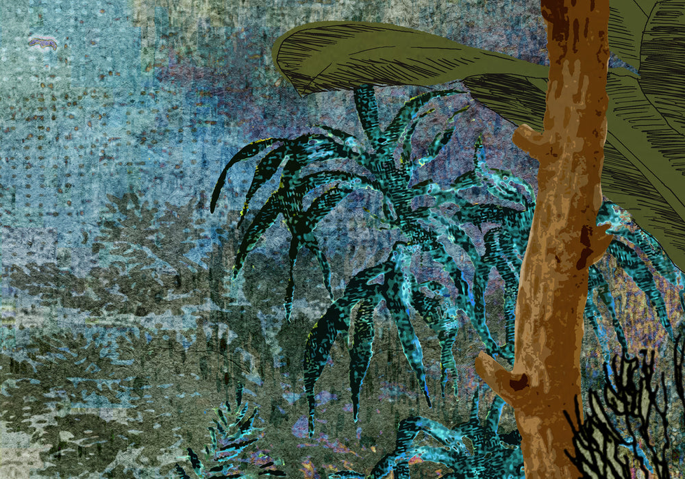 Digitaldruck Vlies Fototapete | Cours Fluvial | 250 x 250 cm